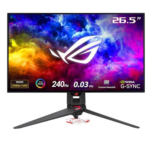 Asus Rog Swift OLED PG27AQDM 27 inch HDR Monitor price in hyderabad, telangana, nellore, vizag, bangalore